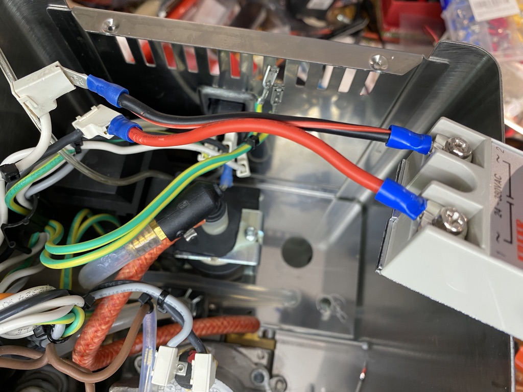 SSR and thermostat wires